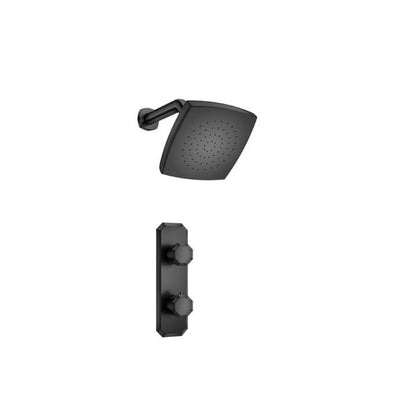 Flusso - Single Output Shower Set With Shower Head And Arm