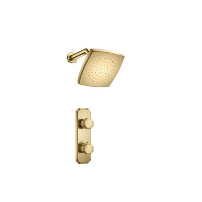 Flusso - Single Output Shower Set With Shower Head And Arm