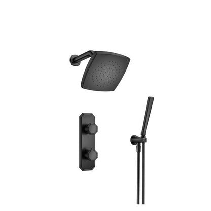 Flusso - Two Output Shower Set With Shower Head And Hand Held