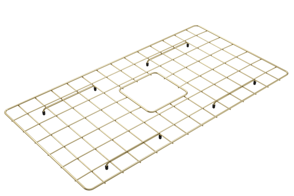 Bocchi - Stainless Steel Sink Grid for 33 in. 1352/1353/1504 Farmhouse Apron Front Fireclay Single Bowl Kitchen Sinks New Design