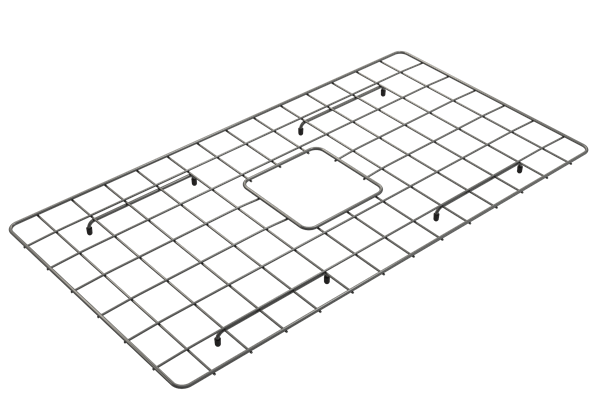 Bocchi - Stainless Steel Sink Grid for 33 in. 1352/1353/1504 Farmhouse Apron Front Fireclay Single Bowl Kitchen Sinks New Design