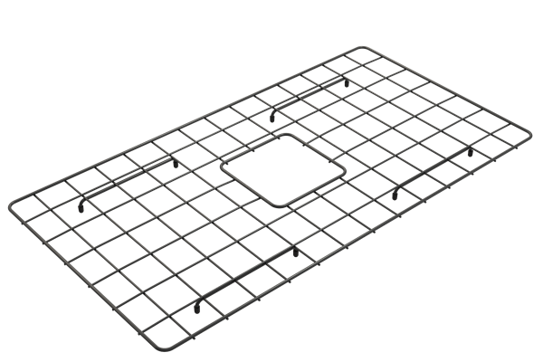 Bocchi - Stainless Steel Sink Grid for 33 in. 1352/1353/1504 Farmhouse Apron Front Fireclay Single Bowl Kitchen Sinks New Design