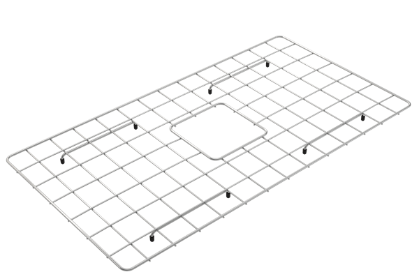 Bocchi - Stainless Steel Sink Grid for 33 in. 1352/1353/1504 Farmhouse Apron Front Fireclay Single Bowl Kitchen Sinks New Design
