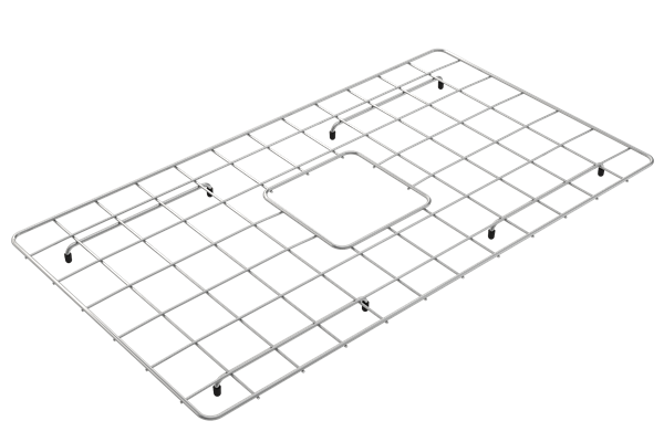 Bocchi - Stainless Steel Sink Grid for 30 in. 1138/1481 Farmhouse Apron Front Fireclay Single Bowl Kitchen Sinks New Design