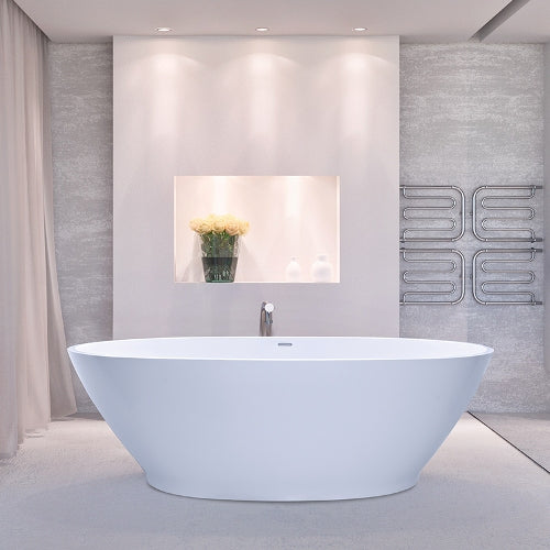 MTI - Alissa 231 Sculpturestone Freestanding Bathtub (64.75X33.5)