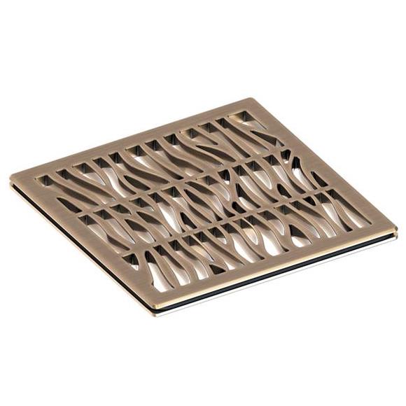 Newport Brass - 4 Inch Square Shower Drain
