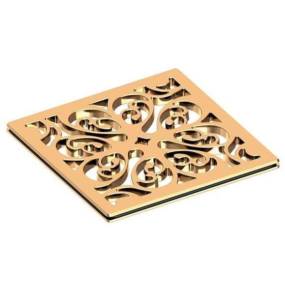 Newport Brass - 4 Inch Square Shower Drain