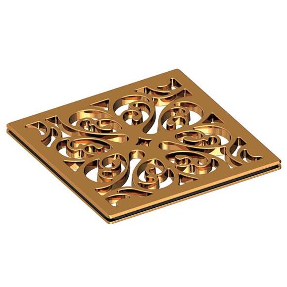 Newport Brass - 4 Inch Square Shower Drain