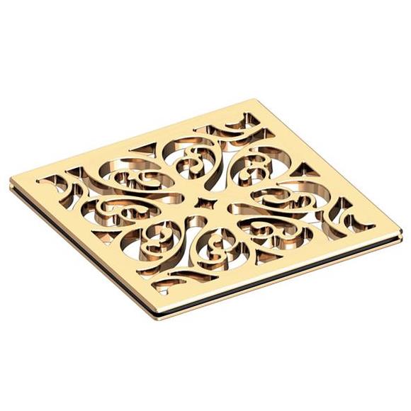 Newport Brass - 4 Inch Square Shower Drain