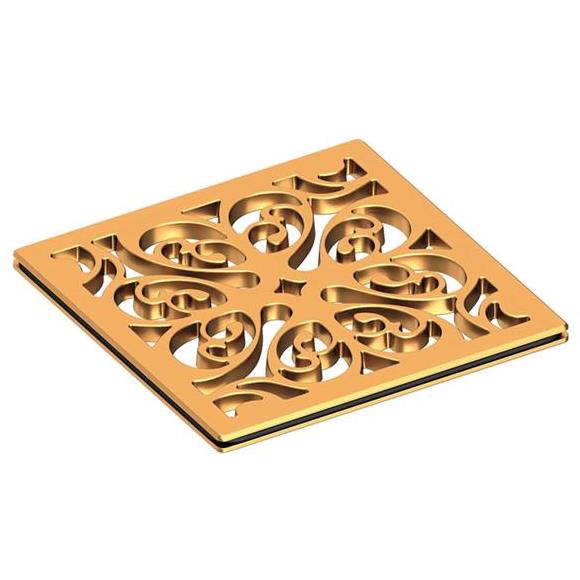 Newport Brass - 4 Inch Square Shower Drain
