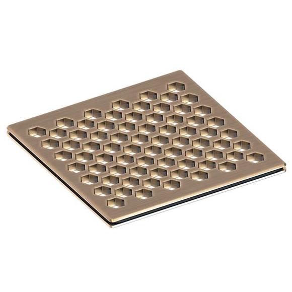 Newport Brass - 4 Inch Square Shower Drain