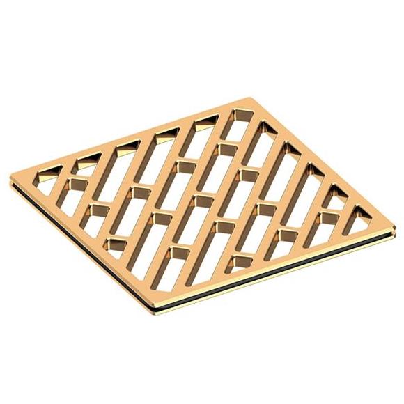 Newport Brass - 4 Inch Square Shower Drain