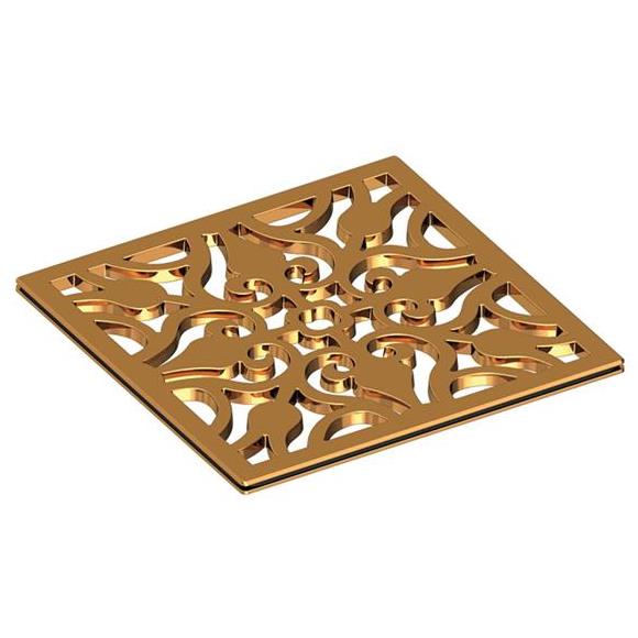 Newport Brass - 6 Inch Square Shower Drain