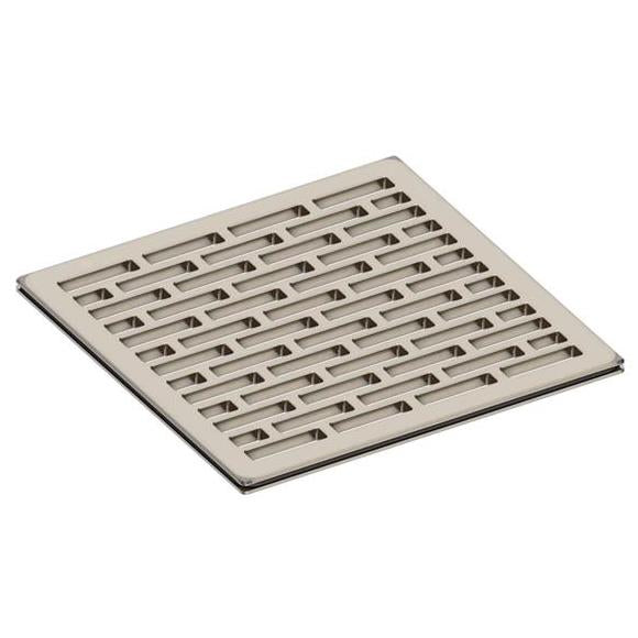 Newport Brass - 6 Inch Square Shower Drain