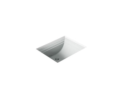 Kohler - Memoirs 20 Inch Rectangular Undermount Bathroom Sink With Overflow