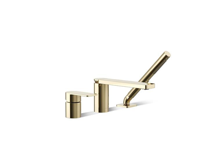 Kohler - Parallel Deck-Mount Bath Faucet With Handshower