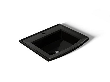 Kohler - Archer 22-3/4 Inch Rectangular Drop-In Bathroom Sink - Single Hole