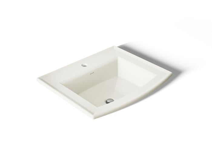 Kohler - Archer 22-3/4 Inch Rectangular Drop-In Bathroom Sink - Single Hole