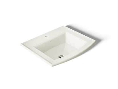Kohler - Archer 22-3/4 Inch Rectangular Drop-In Bathroom Sink - Single Hole