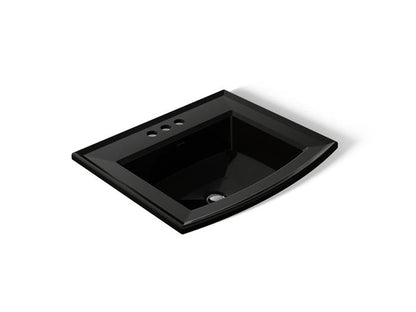 Kohler - Archer 22-3/4 Inch Rectangular Drop-In Bathroom Sink - 4 Cc Holes