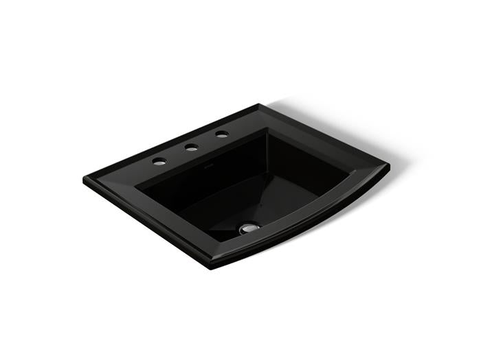 Kohler - Archer 22-3/4 Inch Rectangular Drop-In Bathroom Sink - 8 Cc Holes