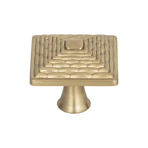 Atlas Homewares - Mandalay 1 1/4 Inch Length Square Knob