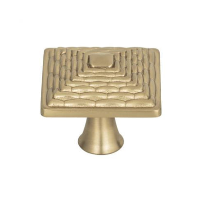 Atlas Homewares - Mandalay 1 1/4 Inch Length Square Knob