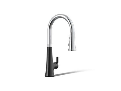 Kohler - Tone Touchless Pull-Down Kitchen Sink Faucet With Three-Function Sprayhead