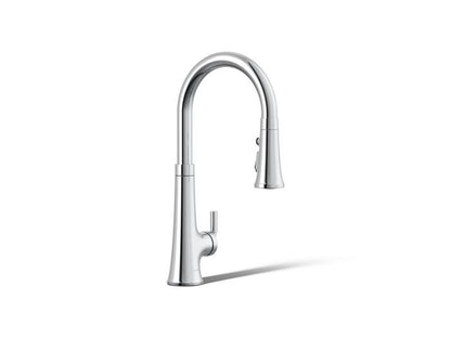 Kohler - Tone Touchless Pull-Down Kitchen Sink Faucet With Three-Function Sprayhead