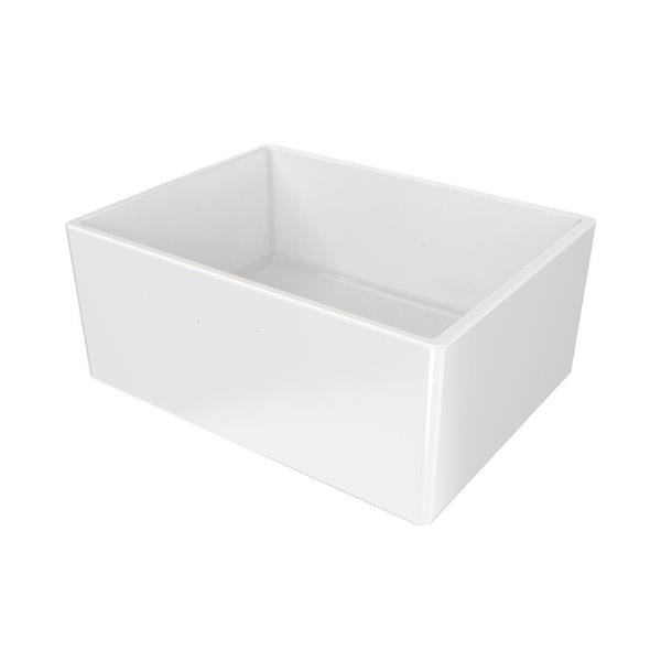 Maidstone - 24 Inch Drop-In Fireclay Kitchen Sink - White
