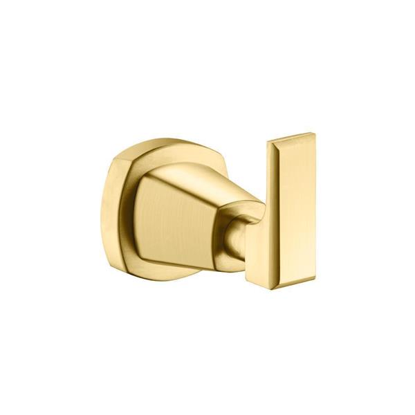 Flusso - Brass Bathroom Towel / Robe Hook
