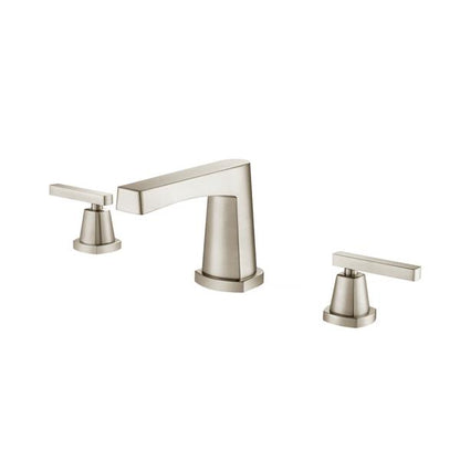 Flusso - Three Hole 8 Inch Widespread Two Handle Bathroom Faucet