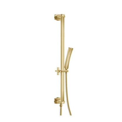 Flusso - Hand Shower Set with Slide Bar, Integrated Elbow & Hose