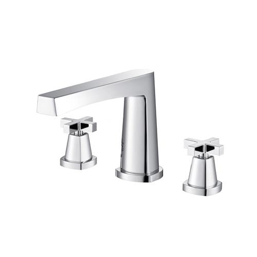 Flusso - 3 Hole Deck Mount Roman Tub Faucet