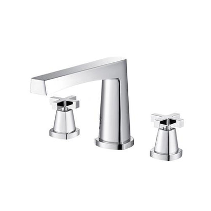 Flusso - 3 Hole Deck Mount Roman Tub Faucet