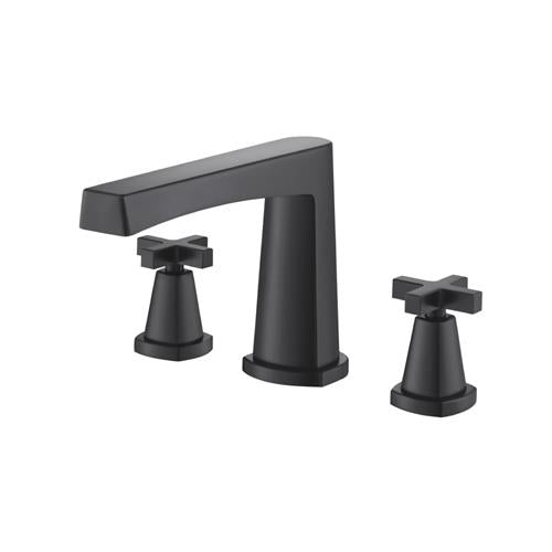 Flusso - 3 Hole Deck Mount Roman Tub Faucet