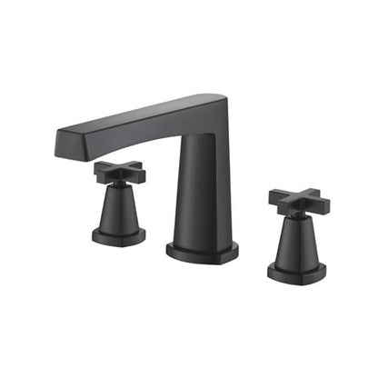 Flusso - 3 Hole Deck Mount Roman Tub Faucet