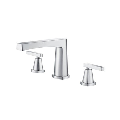 Flusso - 3 Hole Deck Mount Roman Tub Faucet