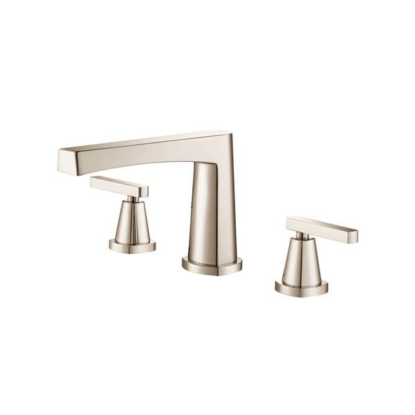 Flusso - 3 Hole Deck Mount Roman Tub Faucet