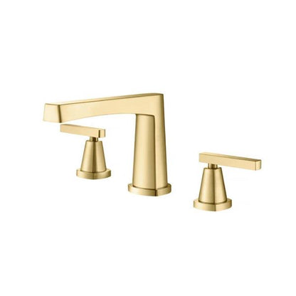 Flusso - 3 Hole Deck Mount Roman Tub Faucet