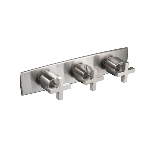 Isenberg - Trim For Horizontal Thermostatic Valve with 2 Volume Controls