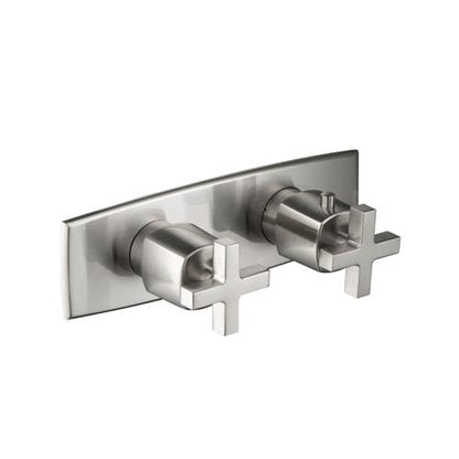 Isenberg - 3/4 Inch Horizontal Thermostatic Shower Valve & Trim - 2 Output