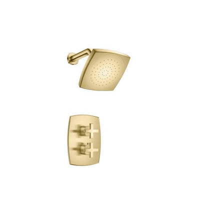 Flusso - Single Output Shower Set With Shower Head And Arm