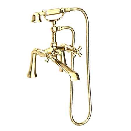 Newport Brass - Exposed Tub & Hand Shower Set - Deck Mount