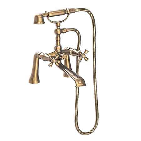 Newport Brass - Exposed Tub & Hand Shower Set - Deck Mount