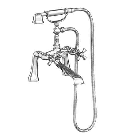 Newport Brass - Exposed Tub & Hand Shower Set - Deck Mount