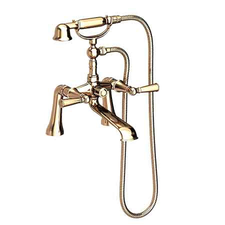 Newport Brass - Exposed Tub & Hand Shower Set - Deck Mount