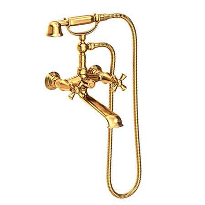 Newport Brass - Exposed Tub & Hand Shower Set - Wall Mount