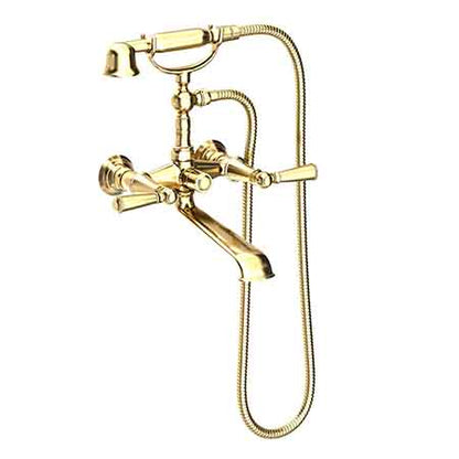 Newport Brass - Exposed Tub & Hand Shower Set - Wall Mount