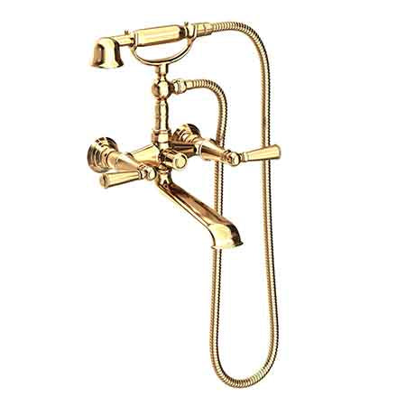 Newport Brass - Exposed Tub & Hand Shower Set - Wall Mount